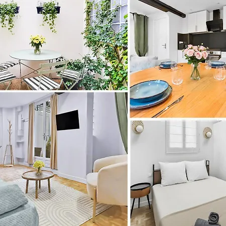 T2 Elegant Avec Terrasse, Et Renove Apartment *